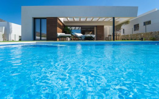 Villas with sea and mountain views in Finestrat for sale, Costa Blanca North, Spain